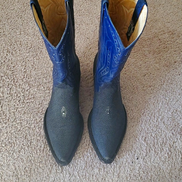 Stingray cowboy boots - Picture 1 of 5